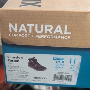 Xero Shoes Women's Xcursion Fusion Lace Up Boots - Fig Size 11